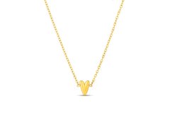 Vuch Ocelový náhrdelník s&nbsp;designovým srdcem Amora Gold