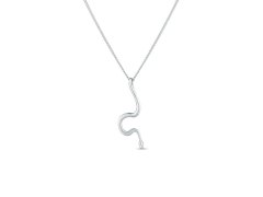 Vuch Ocelový náhrdelník s&nbsp;přívěskem hada Vireya Silver