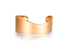 Vuch Pevný otevřený náramek Ixora Rose Gold