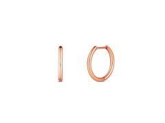 Vuch Pozlacené kruhové náušnice Orix Rose Gold