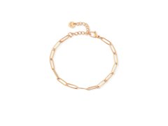 Vuch Slušivý pozlacený náramek Isel Rose Gold