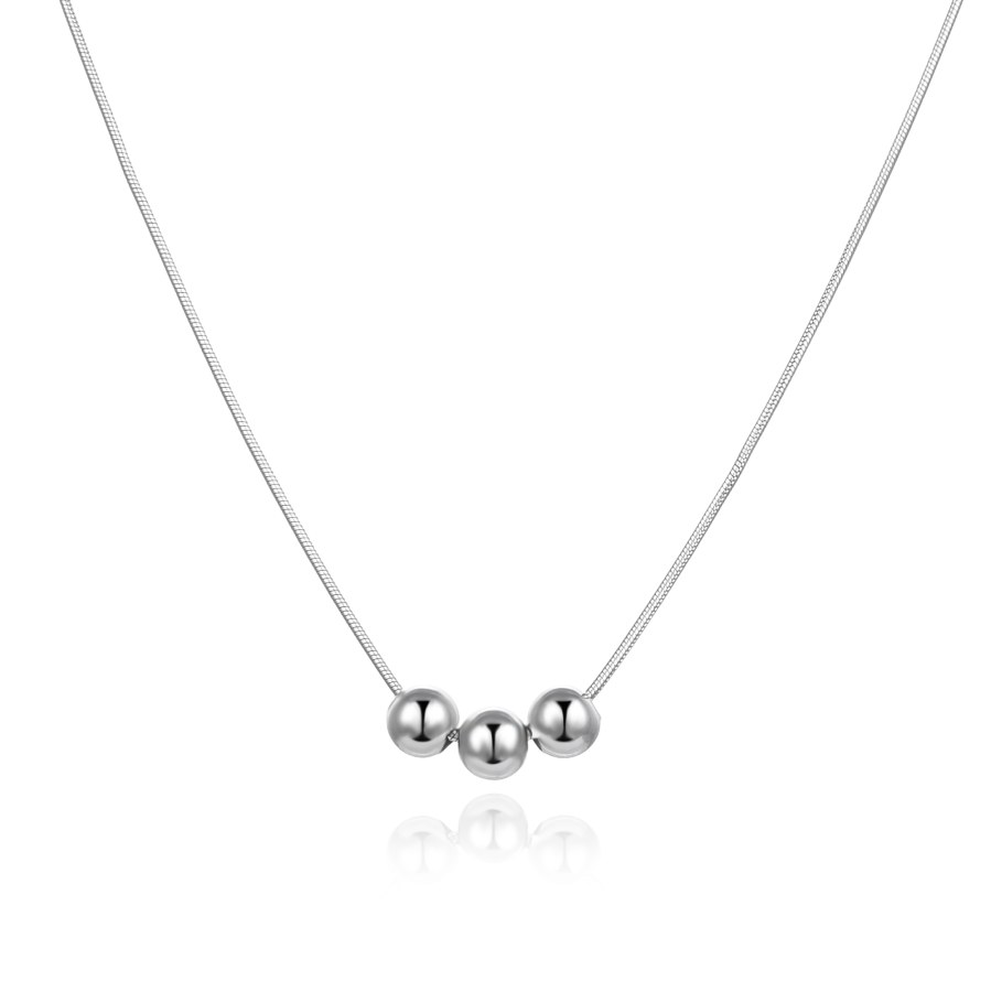 Agato Stylový stříbrný náhrdelník AGS1581/47 - Náhrdelníky