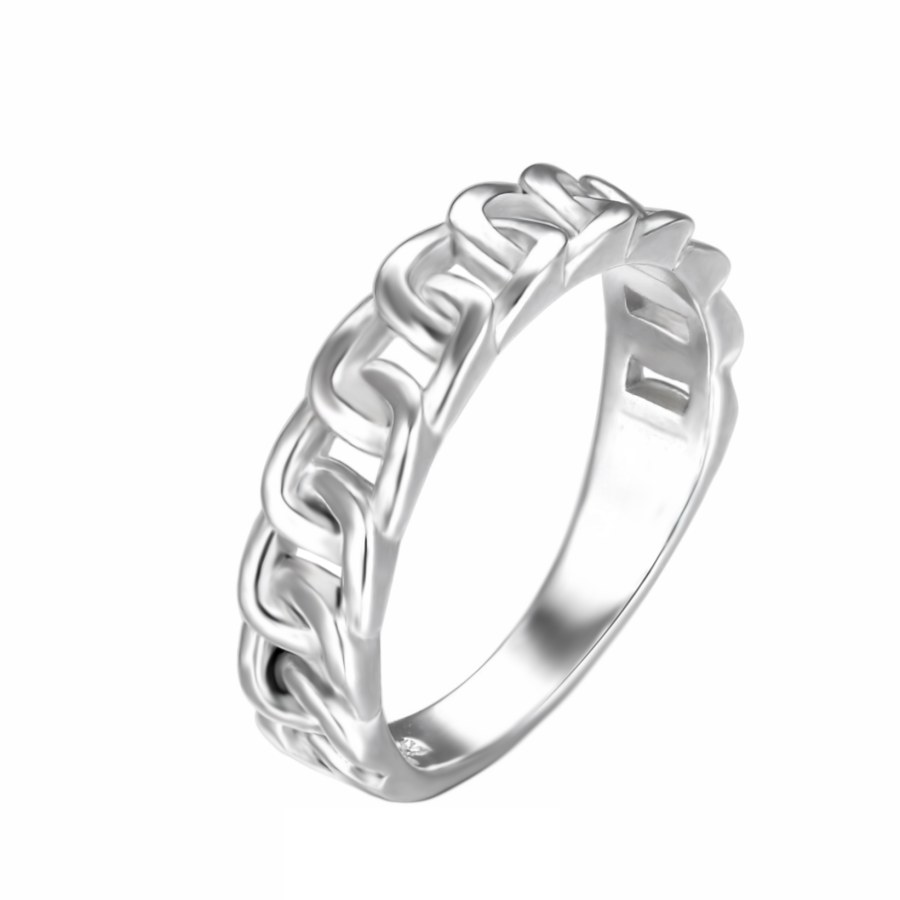 Agato Stylový stříbrný prsten AGG640 54 mm - Prsteny Prsteny bez kamínku