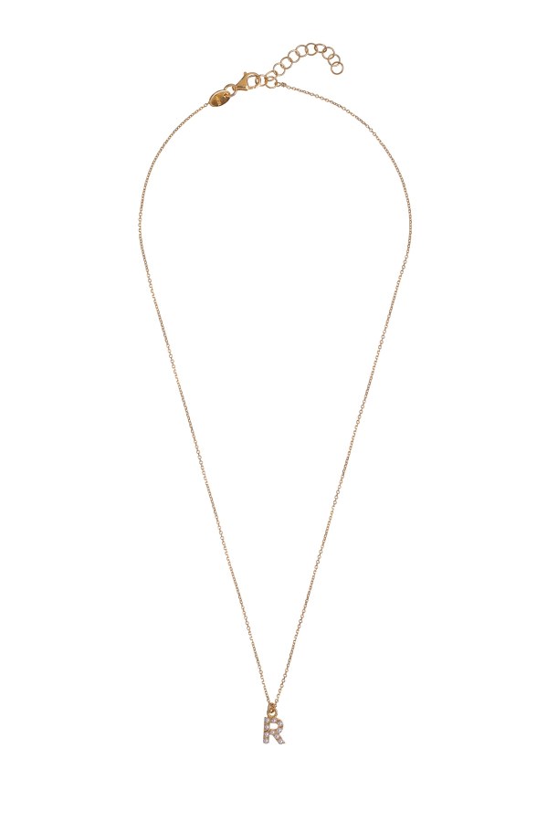 Alisia Pozlacený náhrdelník se Swarovski perličkami "R" AL4258.01.918 Alisia Pozlacený náhrdelník se Swarovski perličkami "R" AL4258.01.918 - Náhrdelníky Perlové náhrdelníky
