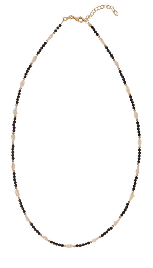 Alisia Náhrdelník s pravými perlami a achátem AL5251.01.000