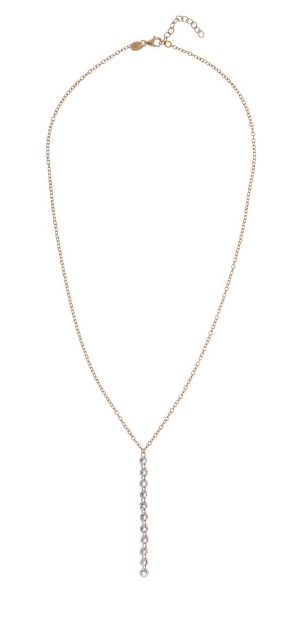 Alisia Pozlacený náhrdelník se zirkony AL5055.01.000