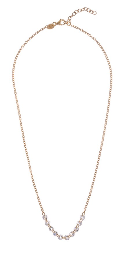 Alisia Pozlacený dámský náhrdelník se zirkony AL5054.01.000 - Náhrdelníky Náhrdelníky s&nbsp;kameny