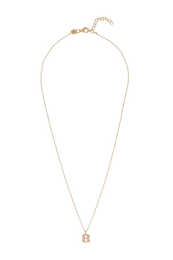Alisia Pozlacený náhrdelník se Swarovski perličkami "B" AL4258.01.902 Alisia Pozlacený náhrdelník se Swarovski perličkami "B" AL4258.01.902 - Náhrdelníky Perlové náhrdelníky
