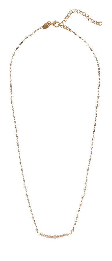 Alisia Pozlacený náhrdelník s perlami AL5162.01.000