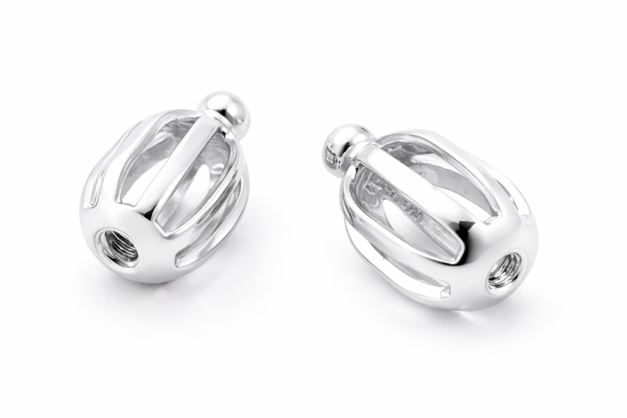 Beneto Exclusive Stříbrný uzávěr (balónek/šroubek) k&nbsp;náušnicím Beneto - 1 pár - Náušnice Asymetrické náušnice