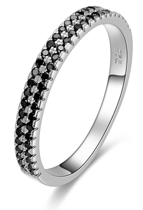 Beneto Módní dámský prsten se zirkony AGG387 50 mm - Prsteny Prsteny s kamínkem