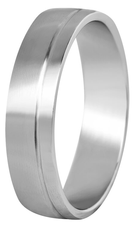 Beneto Pánský prsten z oceli SPP06 62 mm - Prsteny Snubní prsteny Snubní prsteny bez kamínku