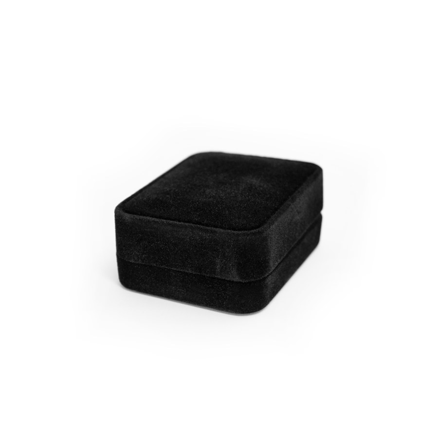 Beneto Semišová černá dárková krabička KS3 - Dárkové krabičky na šperky Krabičky na šperky Krabičky na šperky - velké