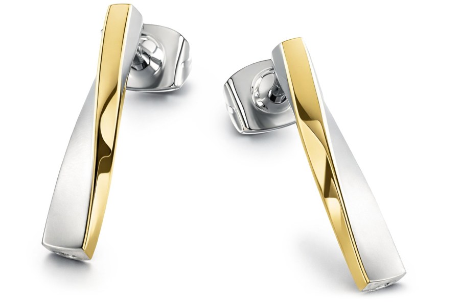 Boccia Titanium Bicolor titanové náušnice 05035-03 - Náušnice Visací náušnice