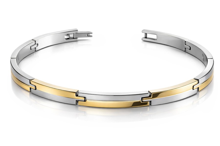 Boccia Titanium Bicolor titanový náramek 03018-02