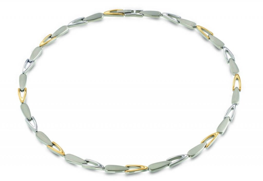 Boccia Titanium Moderní titanový náhrdelník 08039-02 - Náhrdelníky