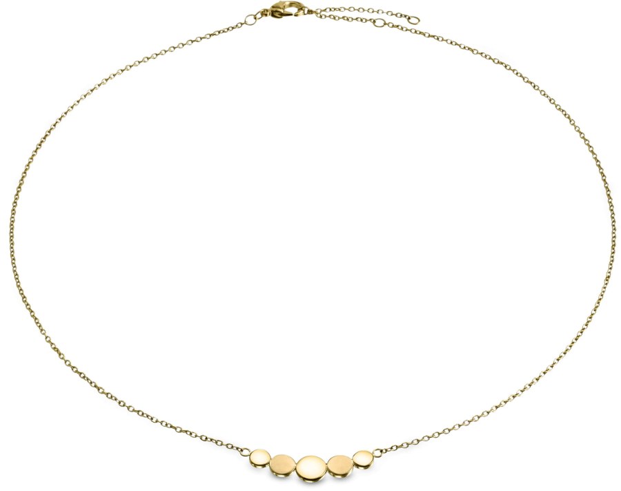 Boccia Titanium Pozlacený titanový náhrdelník 08031-02 - Náhrdelníky