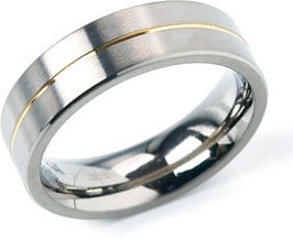 Boccia Titanium Snubní titanový prsten 0101-21 55 mm
