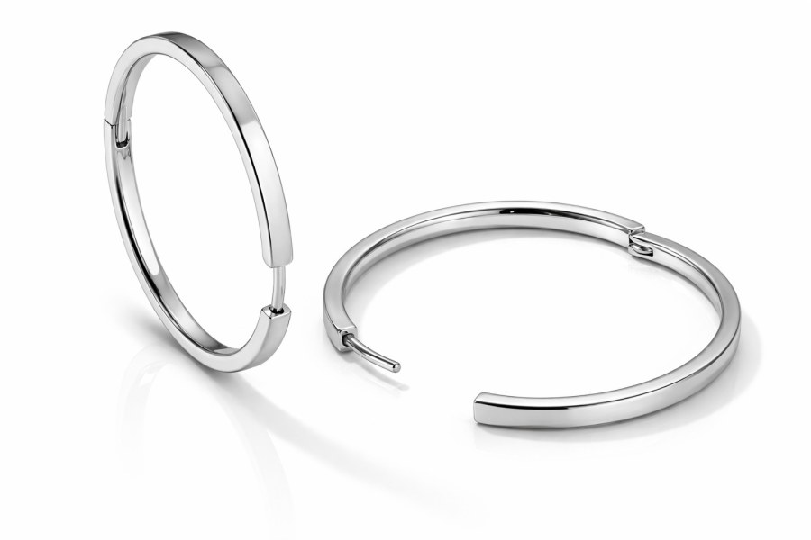 Boccia Titanium Titanové kruhy 0516-03 - Náušnice Bez kamínků