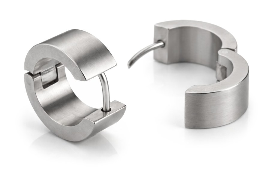 Boccia Titanium Titanové náušnice 0503-01 - Náušnice Kruhy