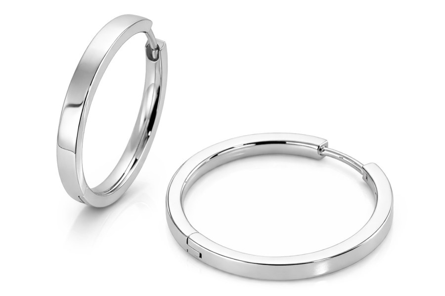 Boccia Titanium Titanové náušnice 0517-01 - Náušnice Kruhy