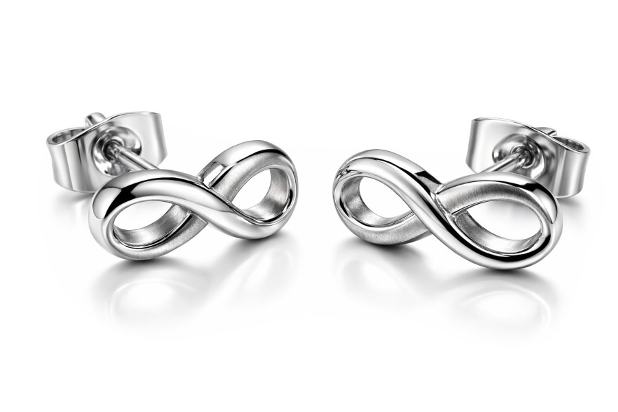 Boccia Titanium Titanové náušnice Nekonečno 05020-01 - Náušnice Pecky