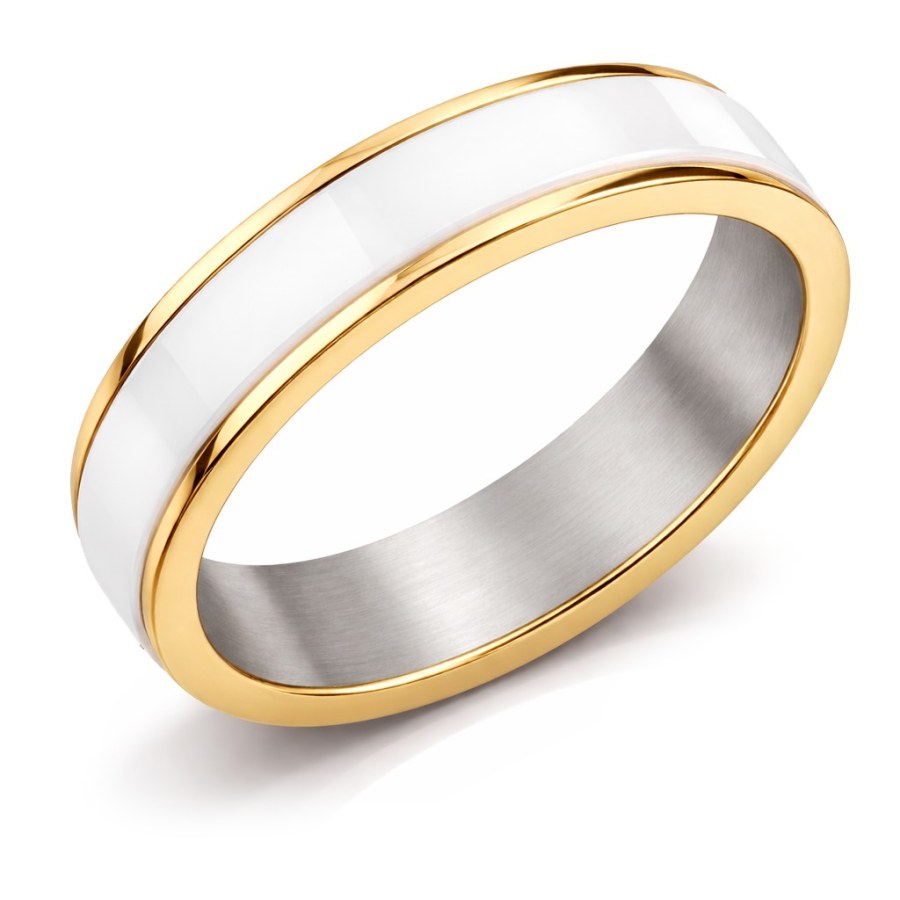 Boccia Titanium Titanovo-keramický prsten 0132-03 58 mm - Prsteny Prsteny bez kamínku