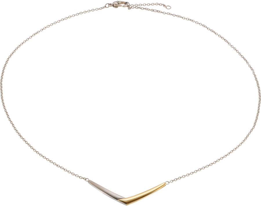Boccia Titanium Titanový bicolor náhrdelník s ozdobou 08046-02 - Náhrdelníky