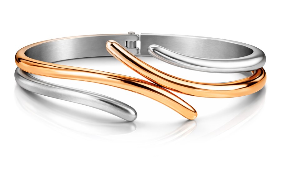 Boccia Titanium Titanový bicolor náramek 0396-02 - Náramky