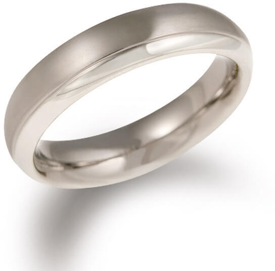 Boccia Titanium Titanový snubní prsten 0130-07 49 mm - Prsteny Snubní prsteny Snubní prsteny bez kamínku