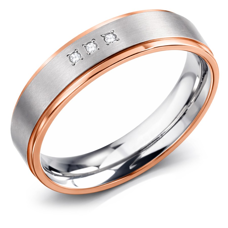 Boccia Titanium Titanový snubní prsten 0134-02 62 mm