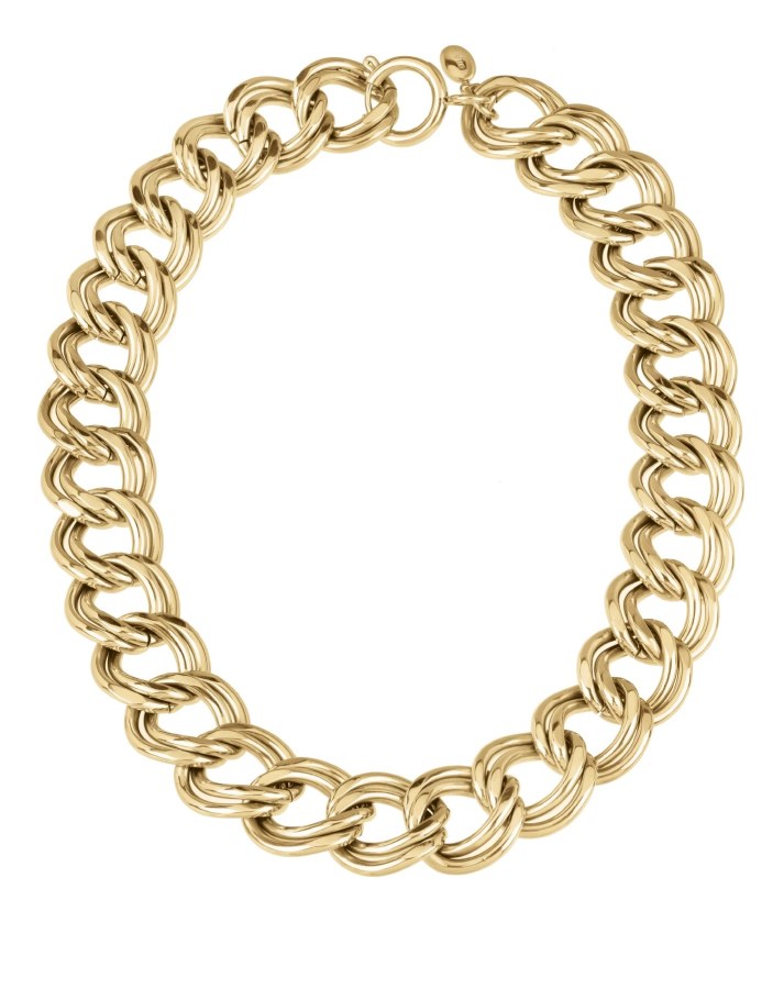 BREIL Výrazný pozlacený náhrdelník Hyper TJ3043 - Náhrdelníky