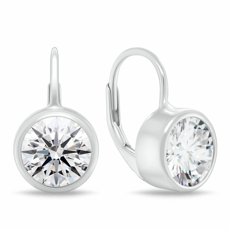 Brilio Silver Elegantní visací náušnice s kubickým zirkonem EA1201W Brilio Silver Elegantní visací náušnice s kubickým zirkonem EA1201W - Náušnice Visací náušnice