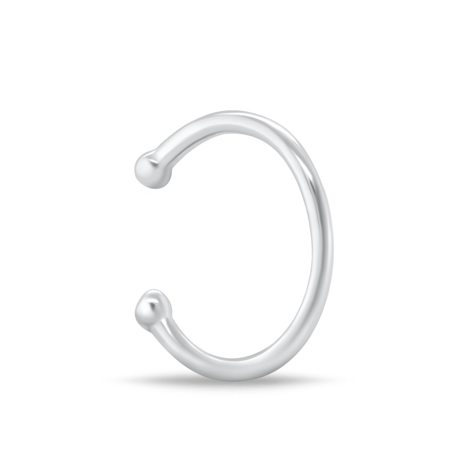 Brilio Silver Minimalistická single záušnice EA1290W