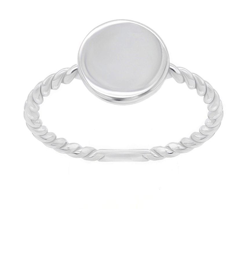 Brilio Silver Minimalistický stříbrný prsten GR106W 54 mm - Prsteny Prsteny bez kamínku