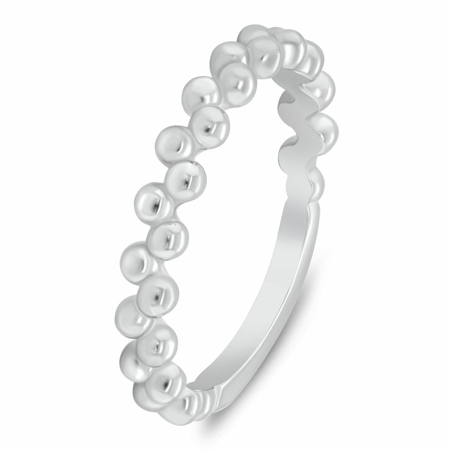 Brilio Silver Minimalistický stříbrný prsten pro ženy RI159W 54 mm - Prsteny Prsteny bez kamínku