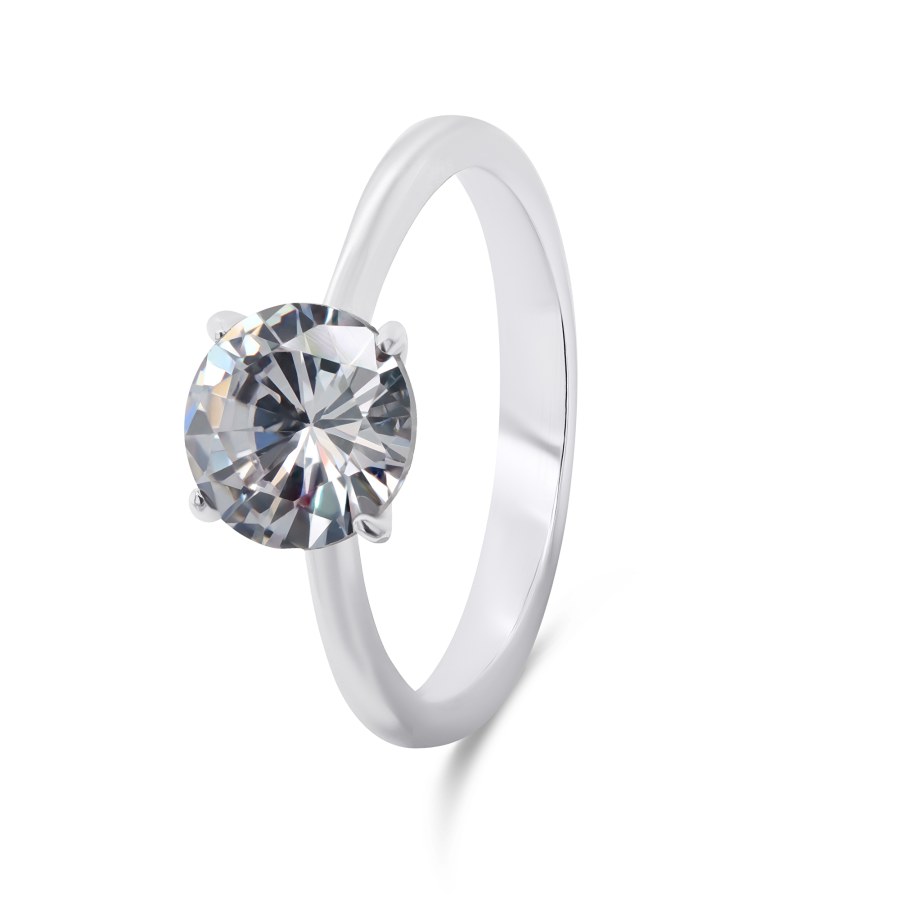 Brilio Silver Nadčasový stříbrný prsten s čirým zirkonem RI057W 50 mm Brilio Silver Nadčasový stříbrný prsten s čirým zirkonem RI057W 50 mm - Prsteny Prsteny s kamínkem