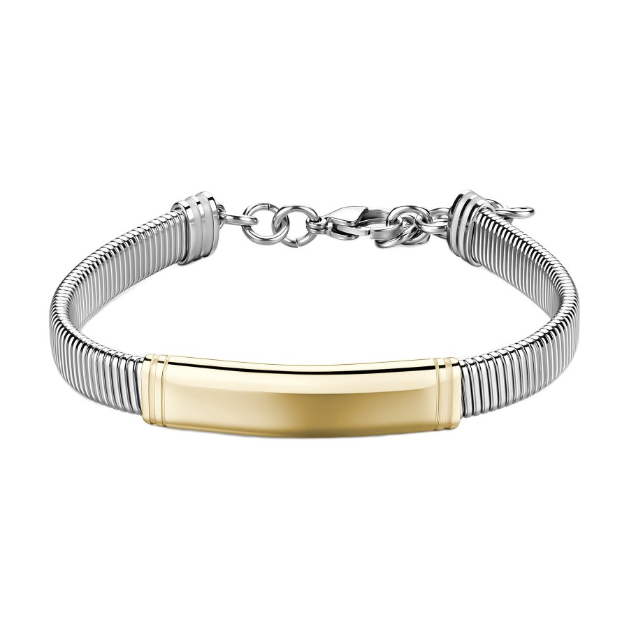 Brosway Bicolor ocelový náramek pro muže Riptide BTD058 - Náramky Řetízkové náramky