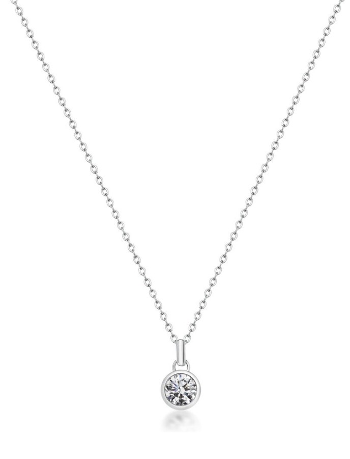 Brosway Elegantní ocelový náhrdelník Symphonia BYM187 (řetízek, přívěsek) Brosway Elegantní ocelový náhrdelník Symphonia BYM187 (řetízek, přívěsek) - Náhrdelníky