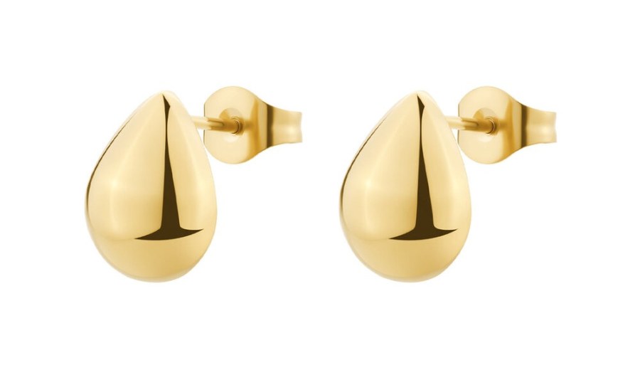 Brosway Elegantní pozlacené náušnice Tear Drop Perfect BPC41 Brosway Elegantní pozlacené náušnice Tear Drop Perfect BPC41 - Náušnice Pecky