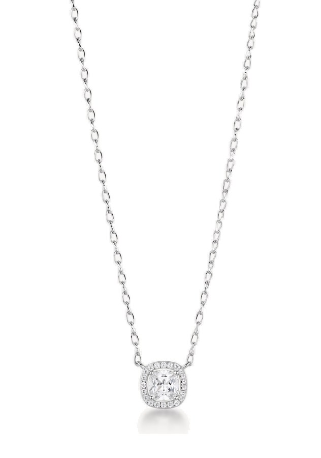 Brosway Elegantní stříbrný náhrdelník Fancy Infinite White FIW155 Brosway Elegantní stříbrný náhrdelník Fancy Infinite White FIW155 - Náhrdelníky Náhrdelníky s kameny