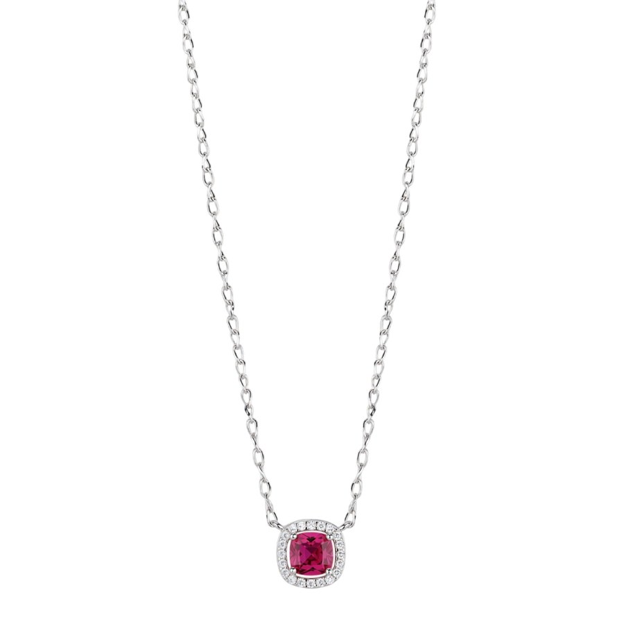 Brosway Elegantní stříbrný náhrdelník Fancy Passion Ruby FPR132 Brosway Elegantní stříbrný náhrdelník Fancy Passion Ruby FPR132 - Náhrdelníky