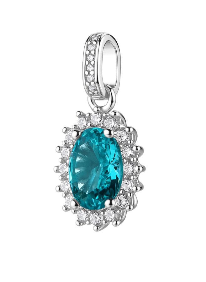 Brosway Elegantní stříbrný přívěsek Fancy Aqua Green FAG01 - Přívěsky Přívěsky na řetízky