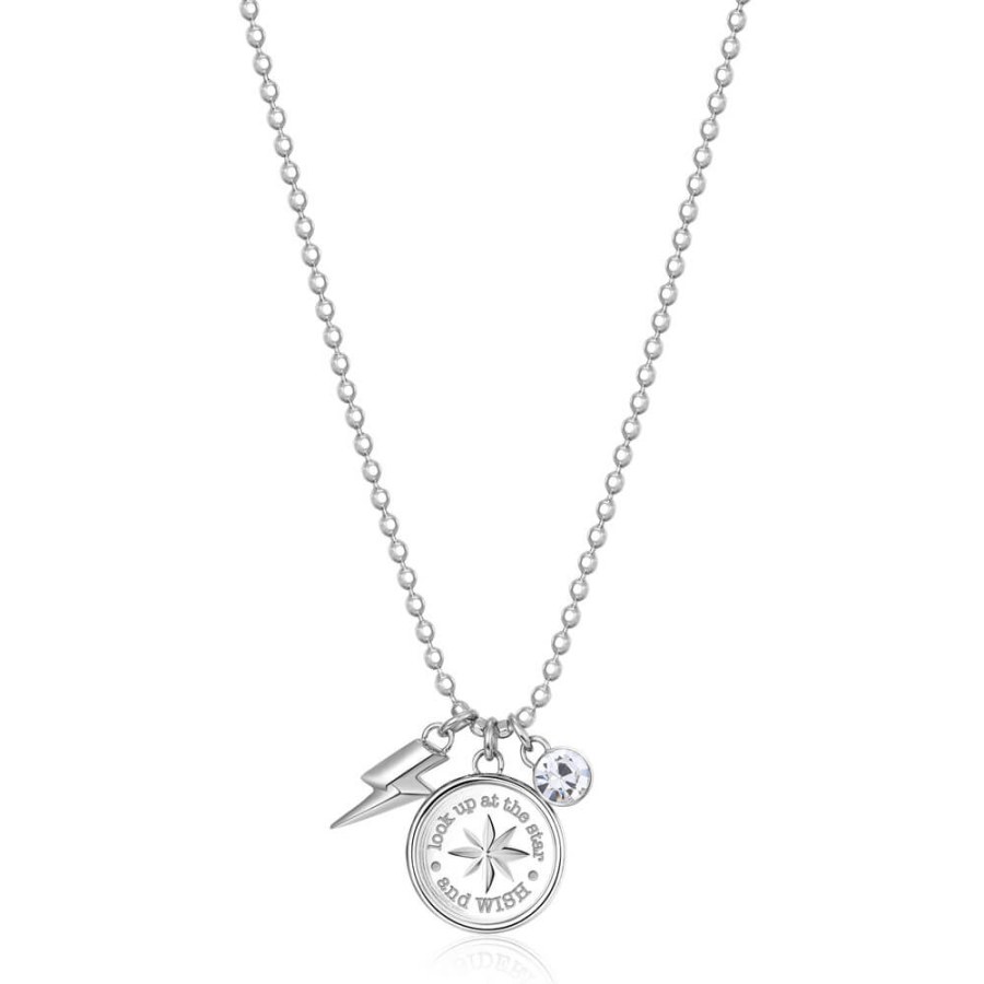 Brosway Ocelový náhrdelník s přívěsky Chakra BHKL05EN (řetízek, přívěsky) - Náhrdelníky