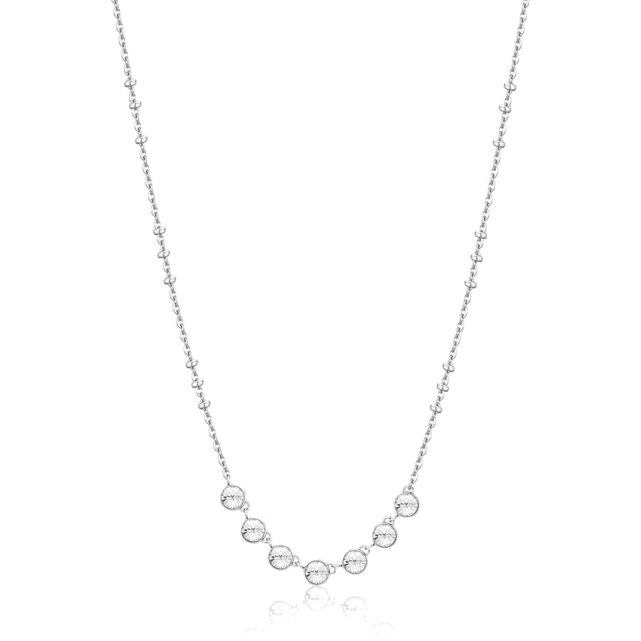 Brosway Půvabný náhrdelník s čirými krystaly Symphonia BYM133 - Náhrdelníky