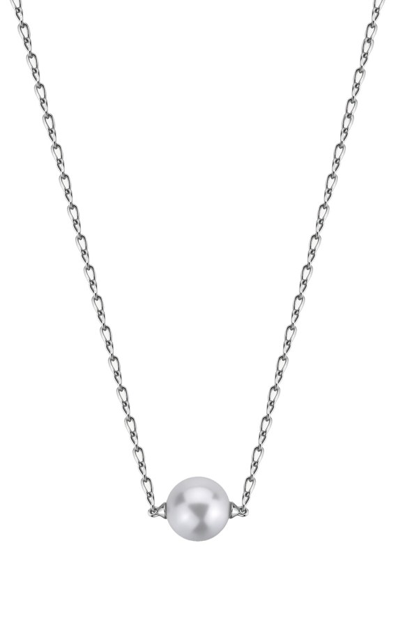 Brosway Stříbrný náhrdelník s umělou perlou Infinite White Fancy FIW135 Brosway Stříbrný náhrdelník s umělou perlou Infinite White Fancy FIW135 - Náhrdelníky