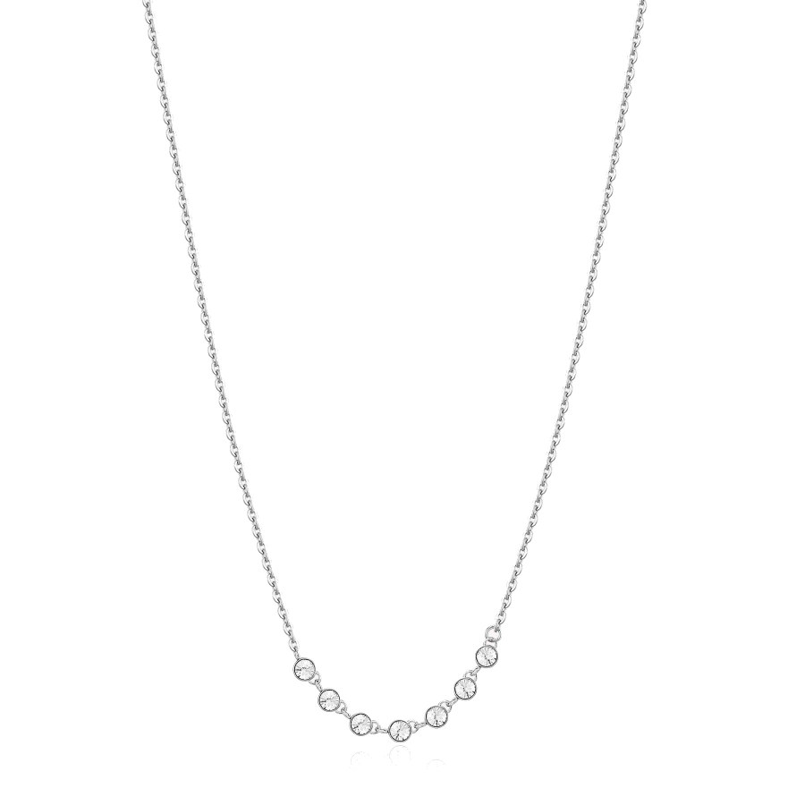 Brosway Něžný náhrdelník s čirými krystaly Symphonia BYM131 - Náhrdelníky