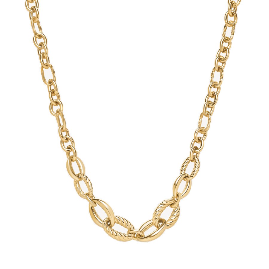 Brosway Výrazný pozlacený náhrdelník Amy BAY04 - Náhrdelníky