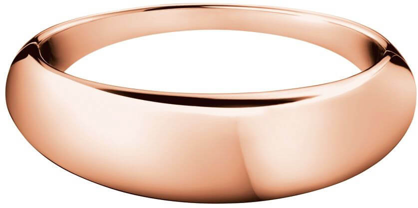 Calvin Klein Bronzový náramek Ellipse KJ3QPD1001 5,4 x 4,3 cm - XS - Náramky Pevné náramky