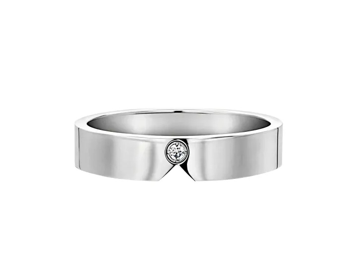 Calvin Klein Pánský ocelový prsten s&nbsp;krystalem CK Complete 35100109 64 mm - Prsteny Prsteny s&nbsp;kamínkem